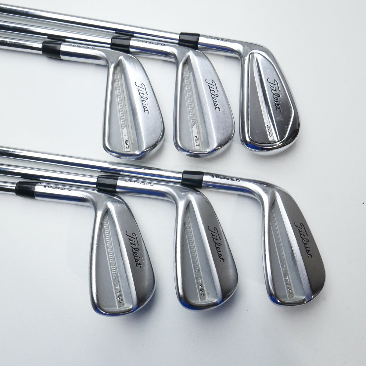 Used Titleist T200 & T150 2023 Combo Iron Set / 5 - PW / Regular / Left-Handed