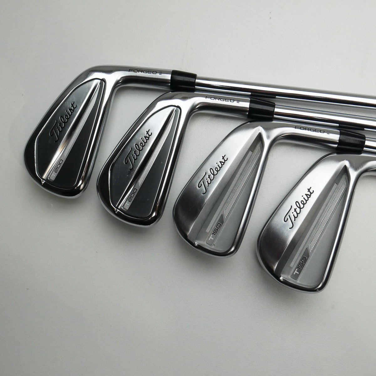 Used Titleist T200 & T150 2023 Iron Set / 4 - PW / Stiff Flex