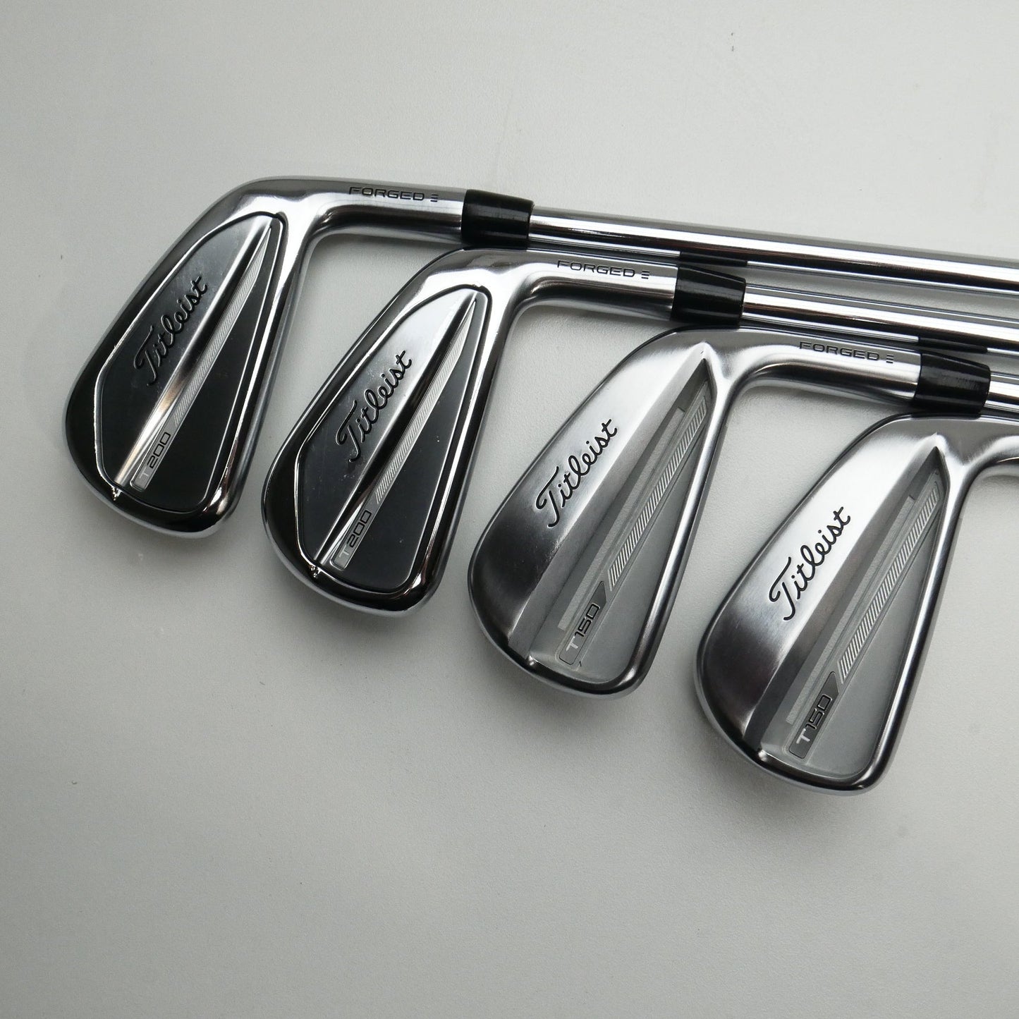 Used Titleist T200 & T150 2023 Iron Set / 4 - PW / Stiff Flex