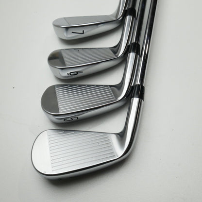 Used Titleist T200 & T150 2023 Iron Set / 4 - PW / Stiff Flex