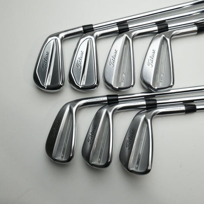 Used Titleist T200 & T150 2023 Iron Set / 4 - PW / Stiff Flex