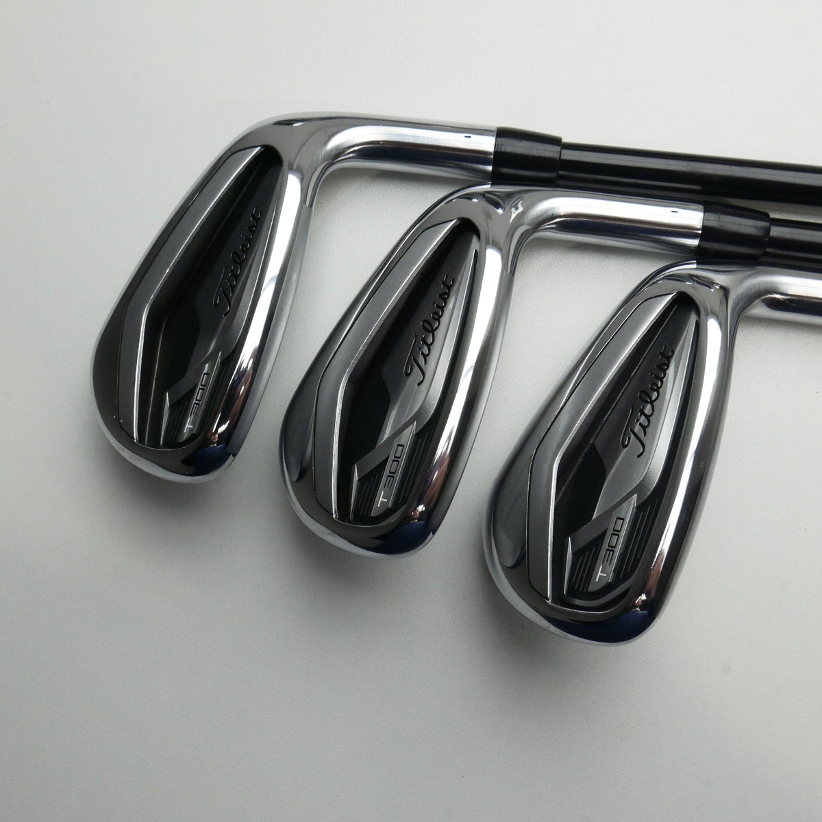 Used Titleist T300 2021 Iron Set / 5 - PW + 48° / A Flex