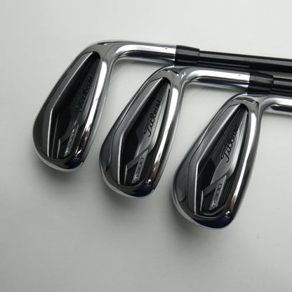 Used Titleist T300 2021 Iron Set / 5 - PW + 48° / A Flex