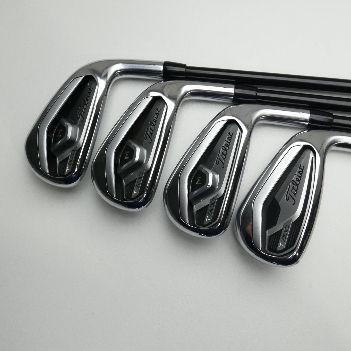 Used Titleist T300 2021 Iron Set / 5 - PW + 48° / A Flex