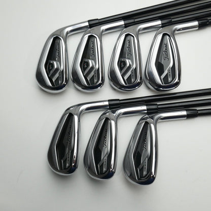 Used Titleist T300 2021 Iron Set / 5 - PW + 48° / A Flex