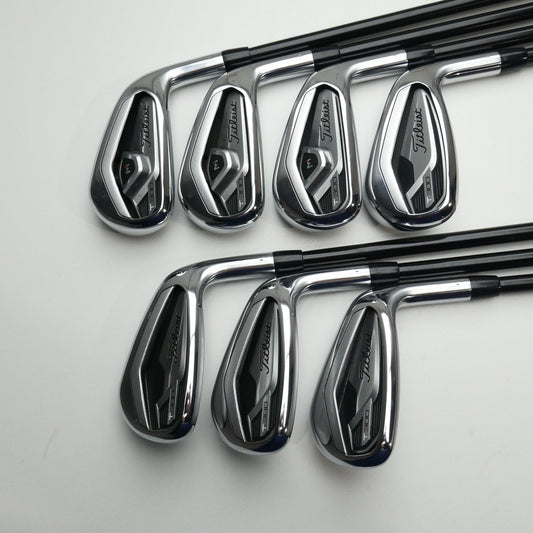 Used Titleist T300 2021 Iron Set / 5 - PW + 48° / A Flex
