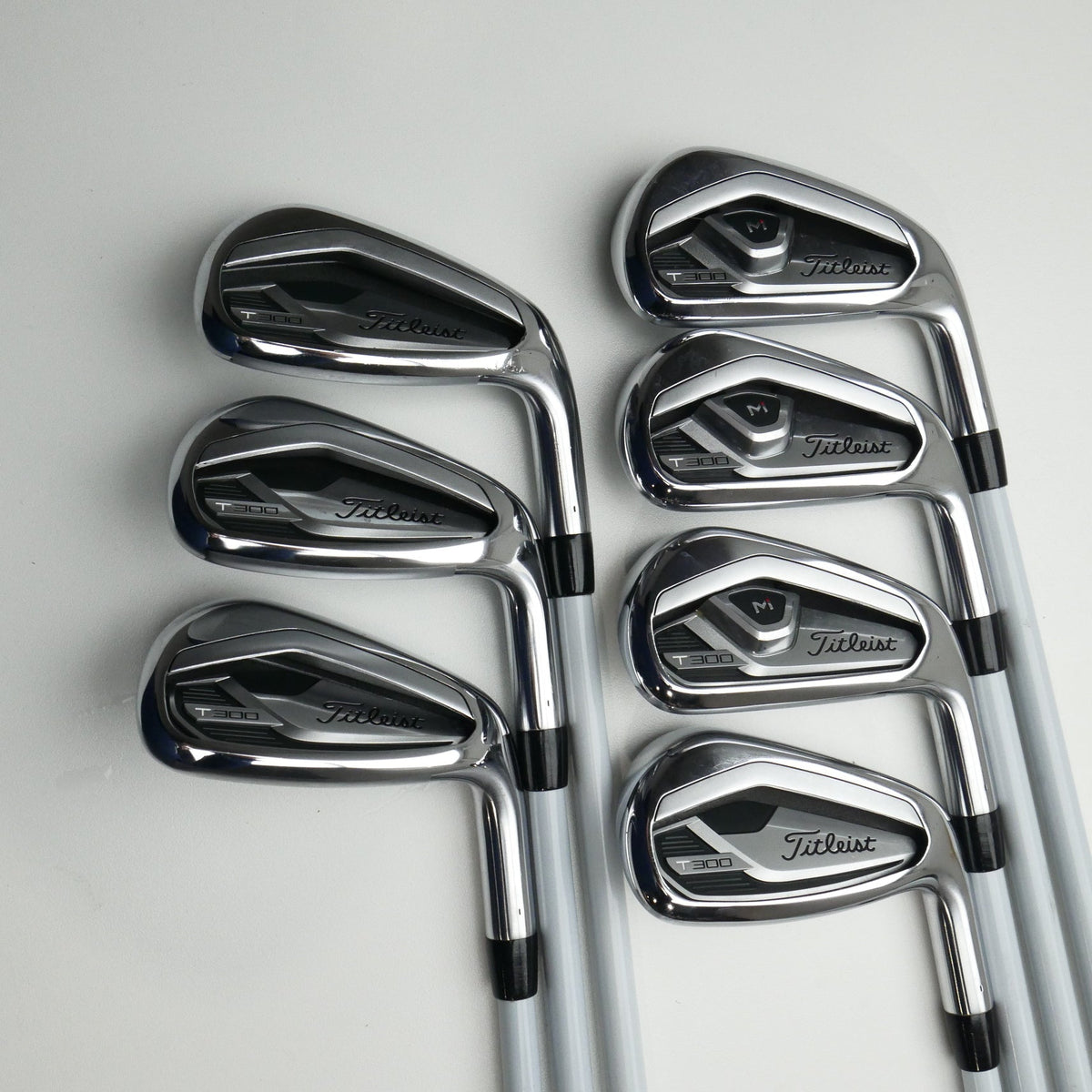 Used Titleist T300 2021 Iron Set / 5 - PW + 48° / Ladies Flex