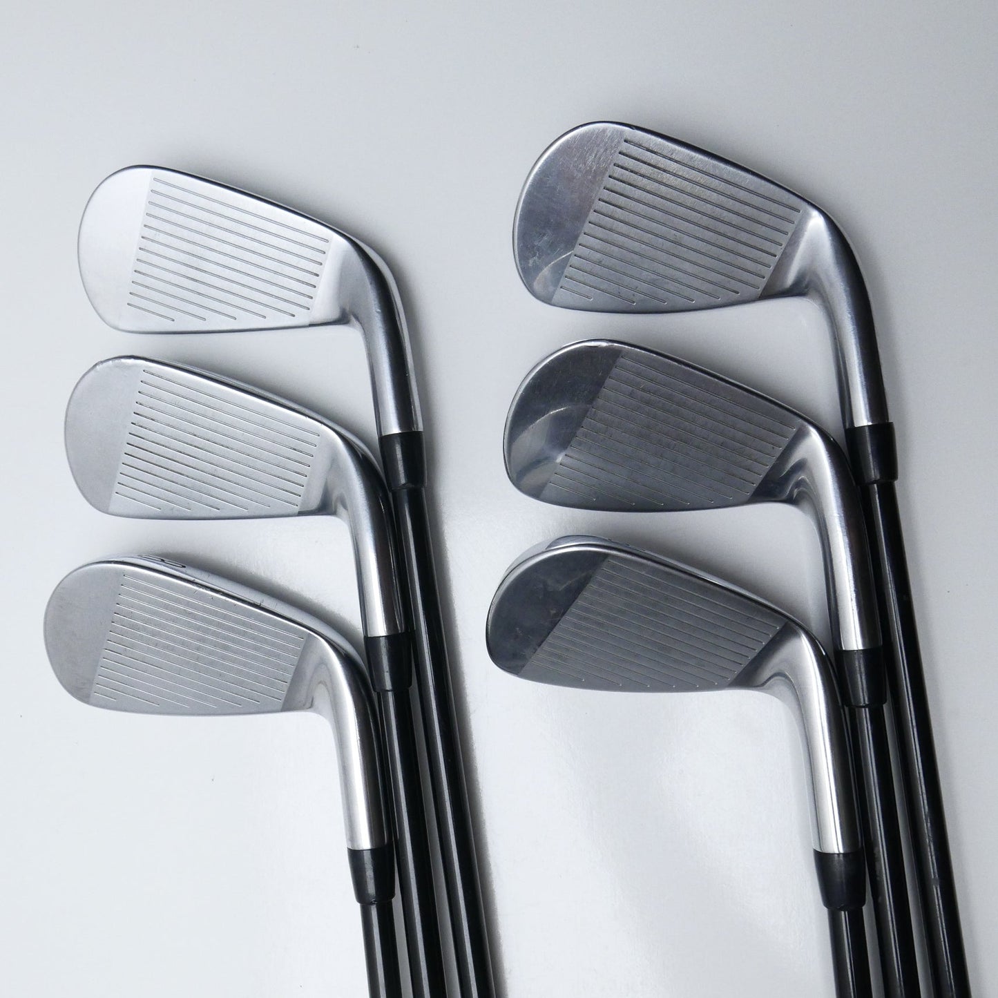 Used Titleist T350 2023 Iron Set / 6 - PW + 48° / Regular Flex / Left-Handed