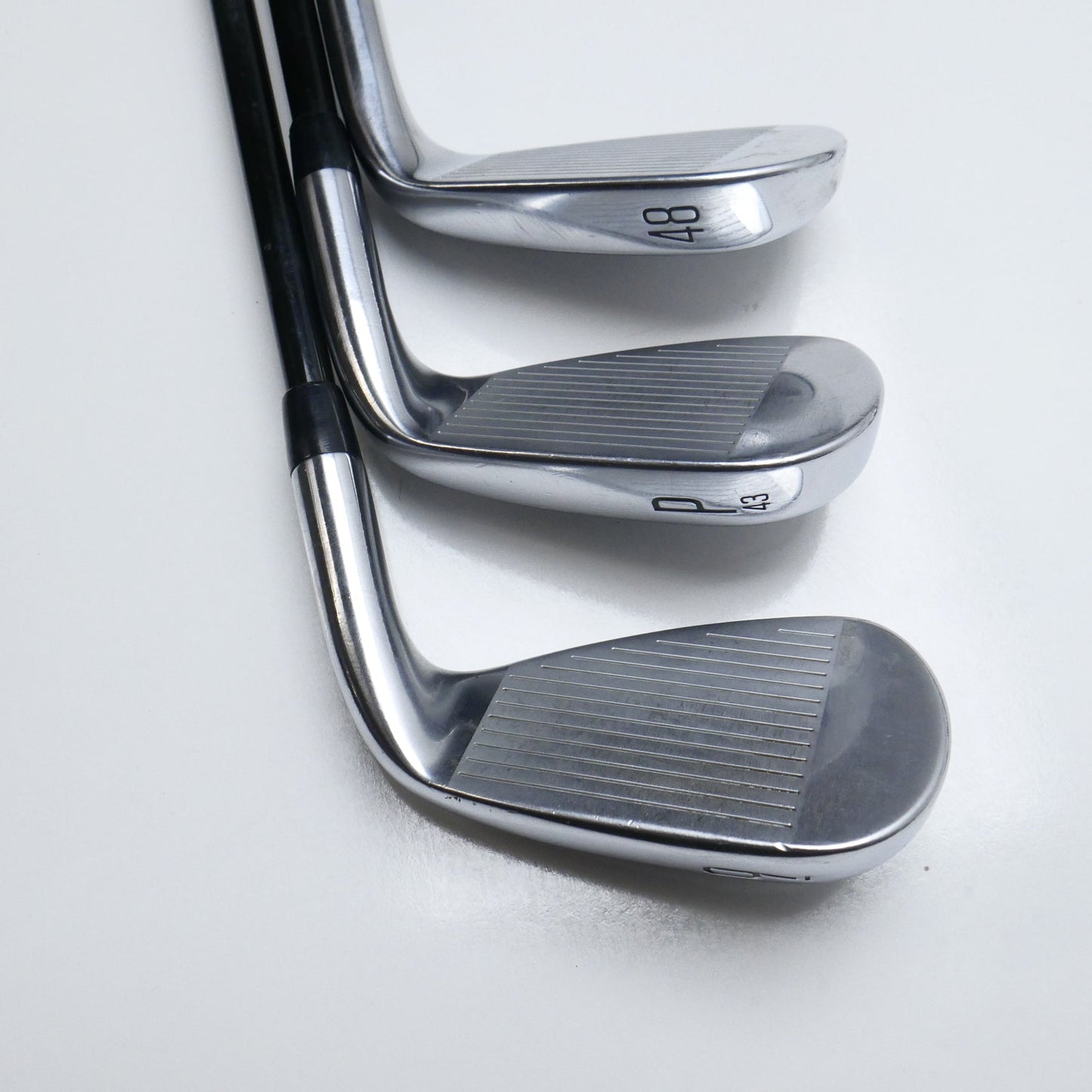 Used Titleist T350 2023 Iron Set / 6 - PW + 48° / Regular Flex / Left-Handed