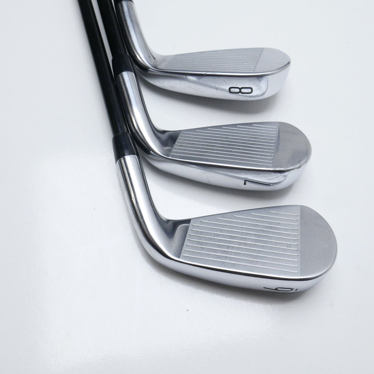 Used Titleist T350 2023 Iron Set / 6 - PW + 48° / Regular Flex / Left-Handed