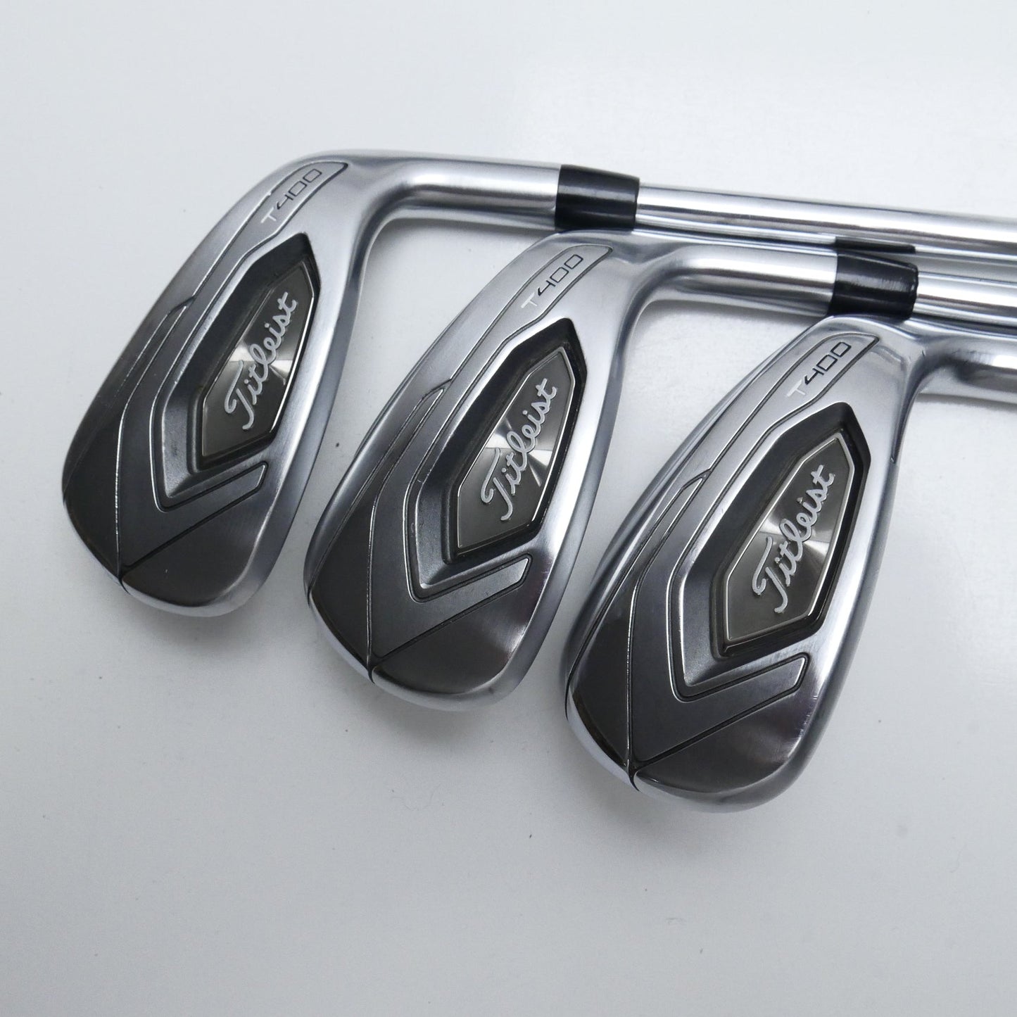Used Titleist T400 Iron Set / 5 - PW + 49° / Regular Flex