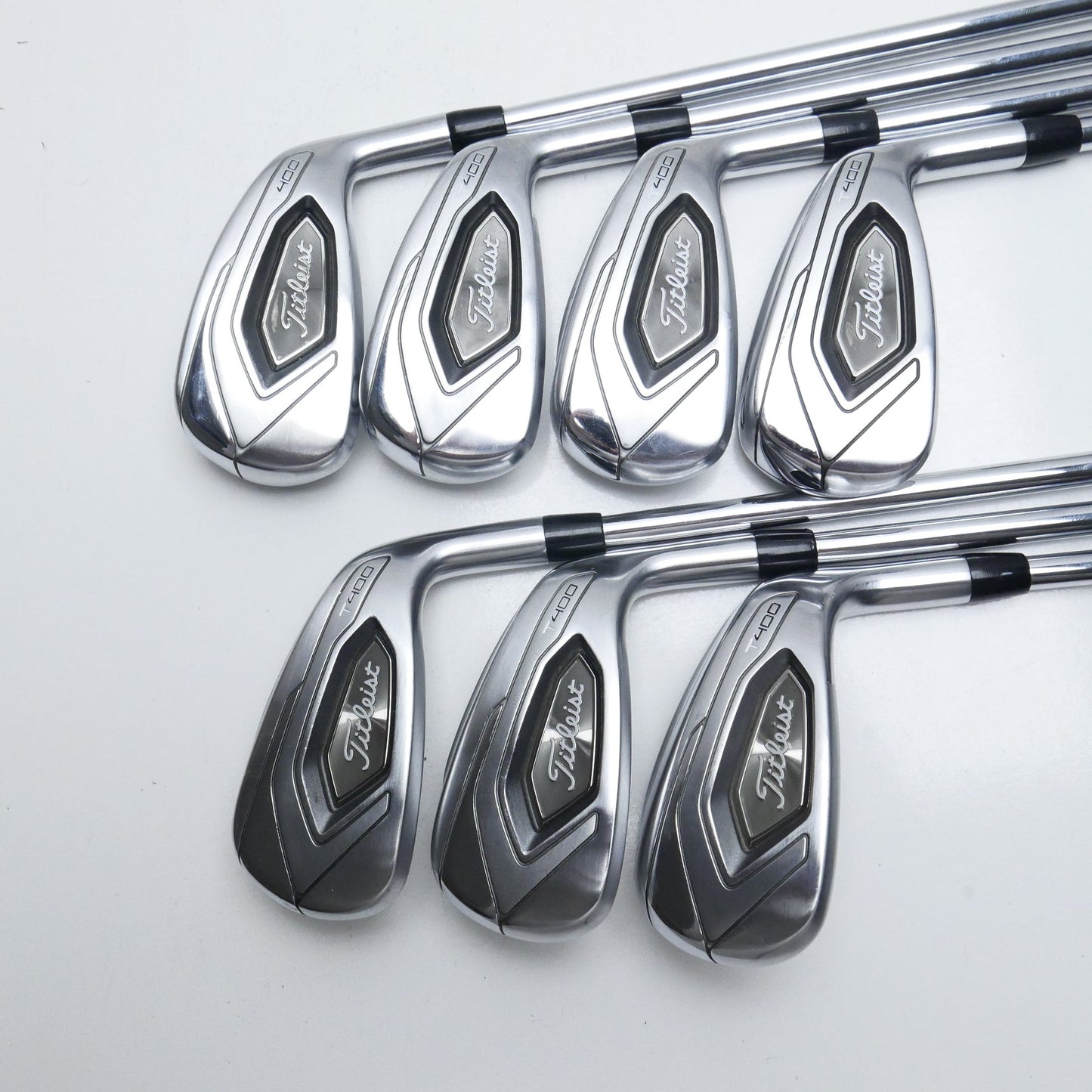 Used Titleist T400 Iron Set / 5 - PW + 49° / Regular Flex