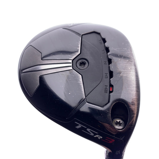 Used Titleist TSR 3 3 Fairway Wood / 15 Degrees / Stiff Flex