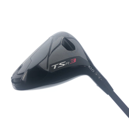 Used Titleist TSR 3 Driver / 10.0 Degrees / Stiff Flex