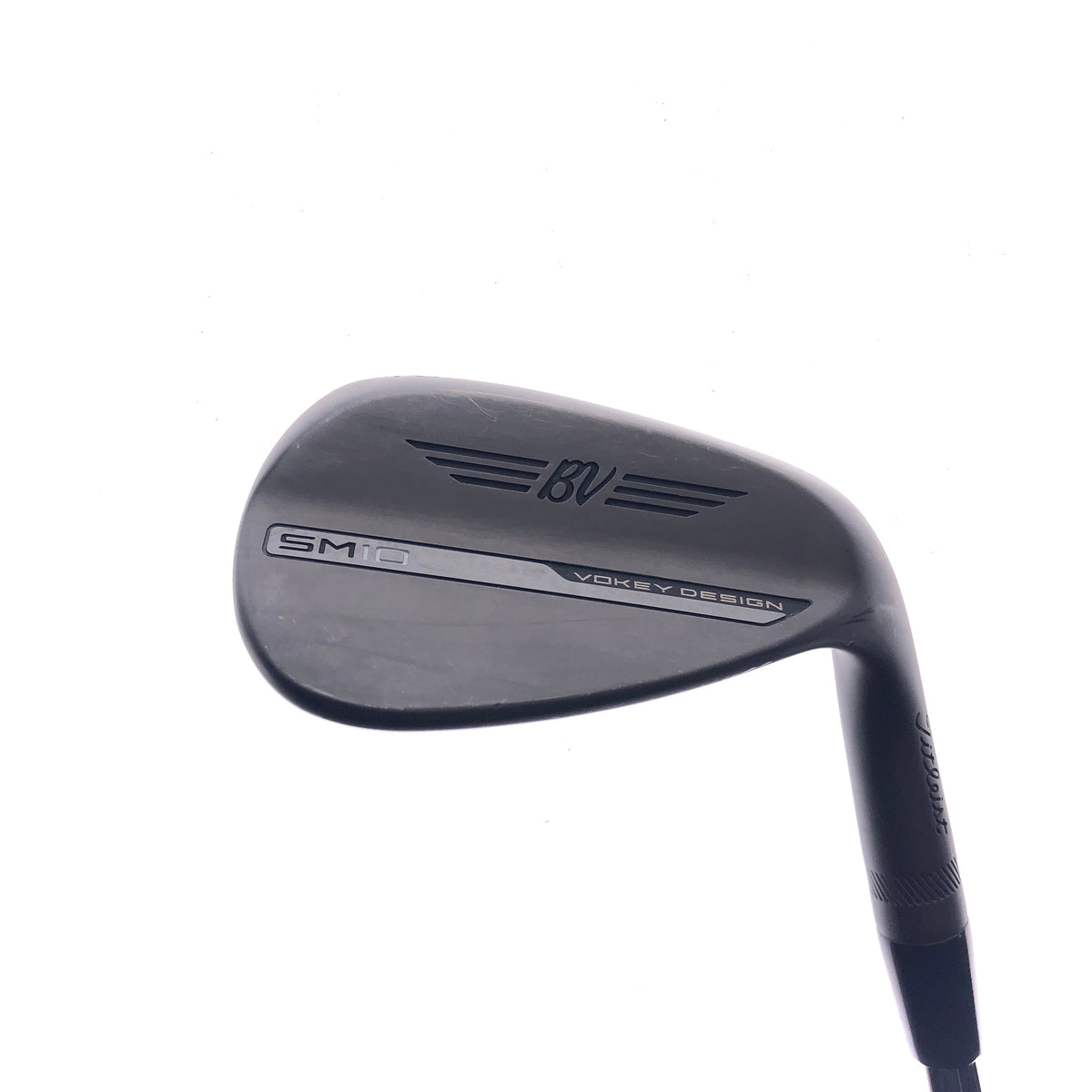 Used Titleist Vokey SM10 Jet Black Gap Wedge / 52.0 Degrees / Wedge Flex
