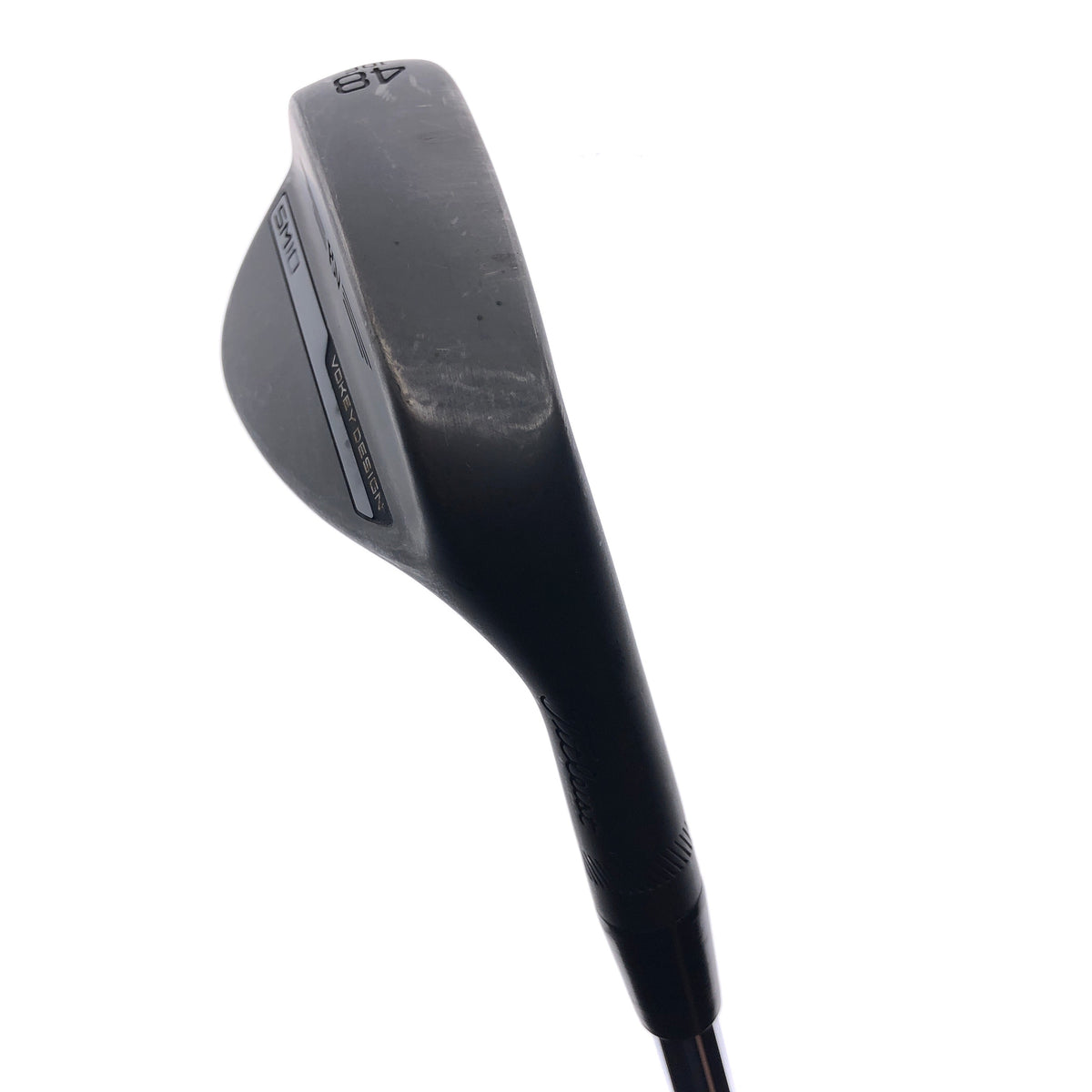 Used Titleist Vokey SM10 Jet Black Pitching Wedge / 48.0 Degrees / Wedge Flex