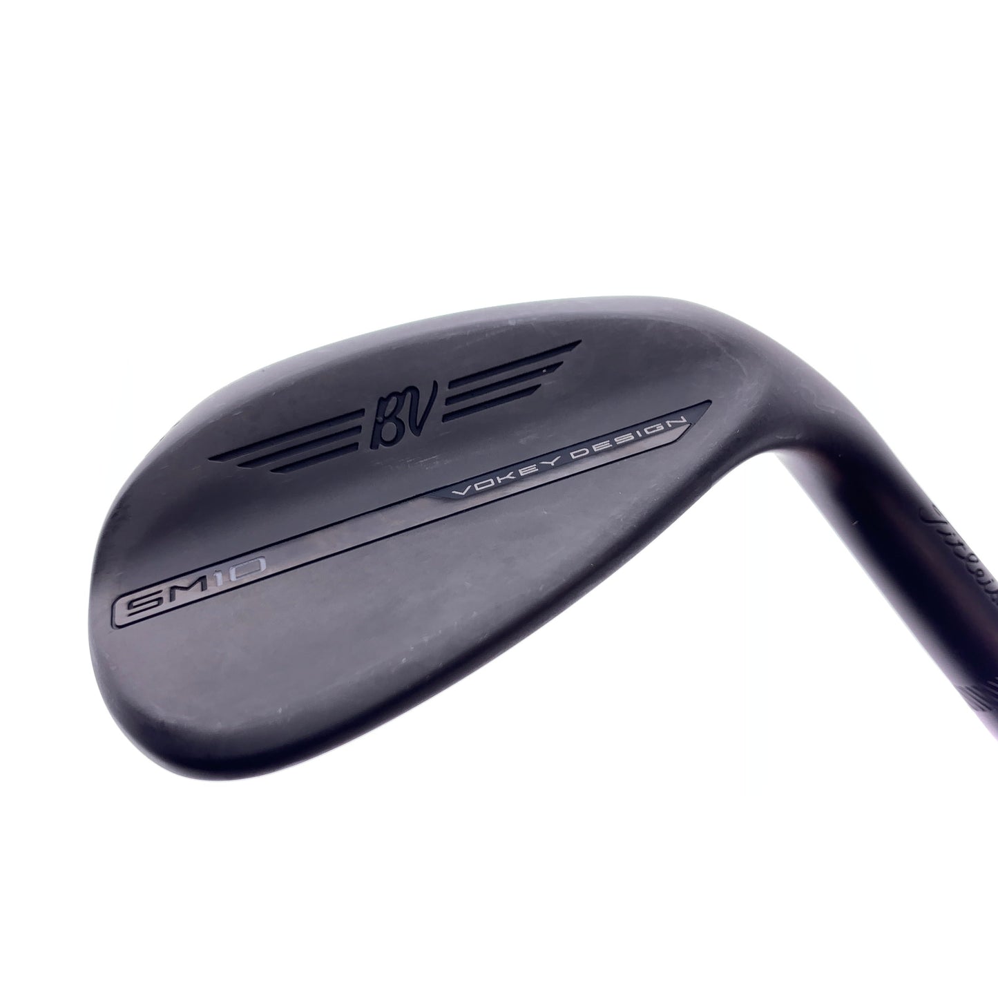 Used Titleist Vokey SM10 Jet Black Sand Wedge / 56.0 Degrees / Wedge Flex