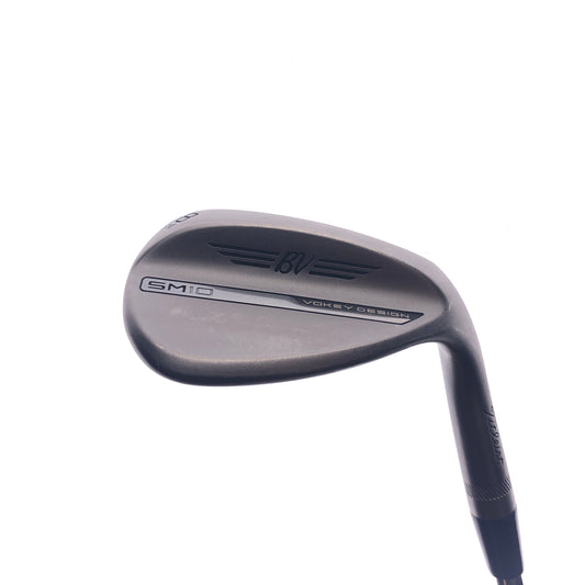 Used Titleist Vokey SM10 Nickel Lob Wedge / 58.0 Degrees / Stiff Flex