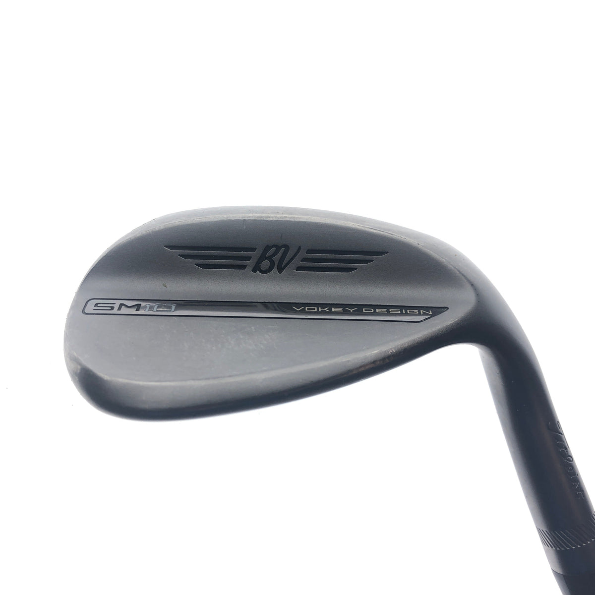 Used Titleist Vokey SM10 Nickel Lob Wedge / 58.0 Degrees / Wedge Flex