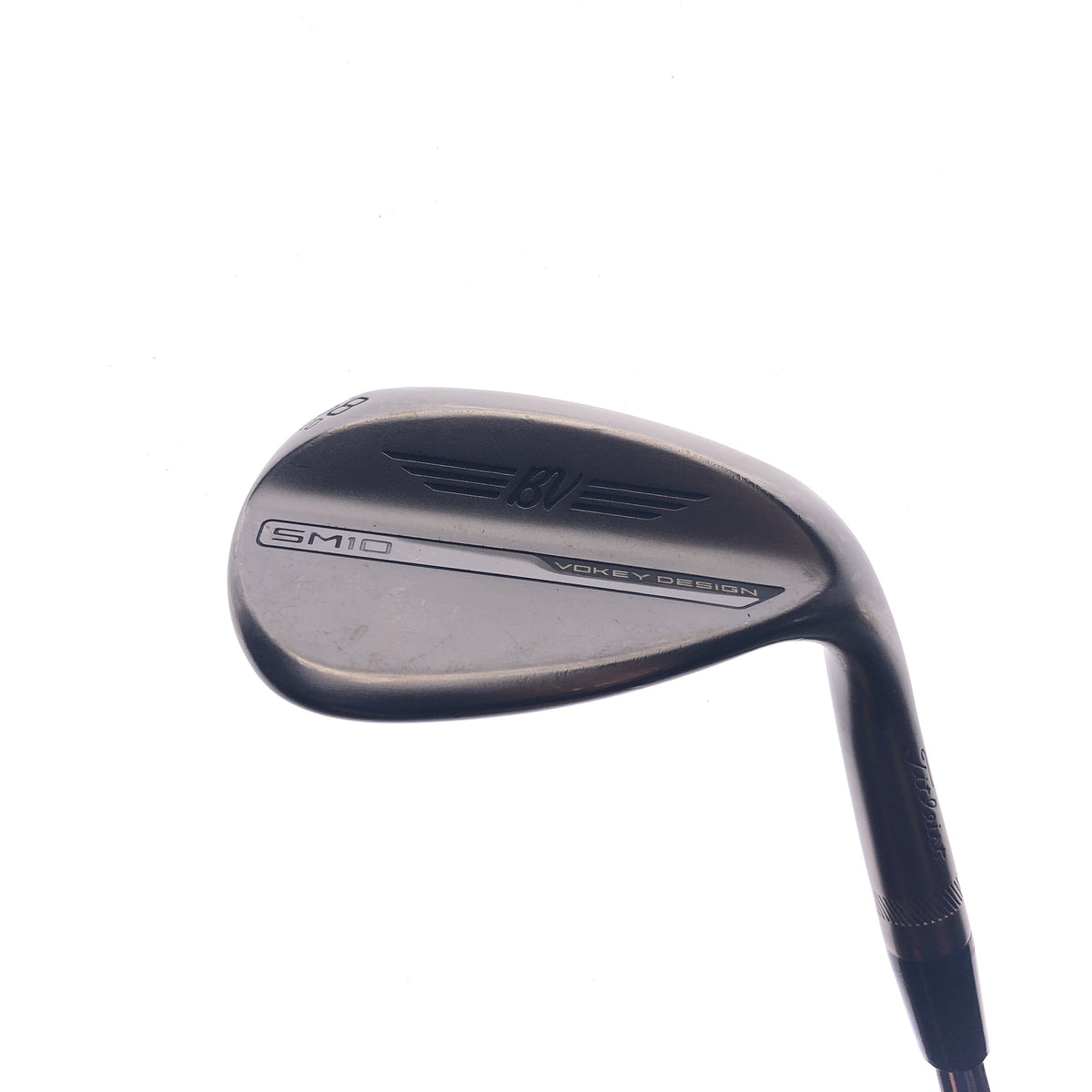 Used Titleist Vokey SM10 Nickel Lob Wedge / 58.0 Degrees / X-Stiff Flex