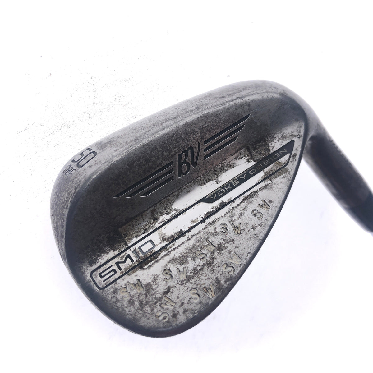 Used Titleist Vokey SM10 Raw Gap Wedge / 50.0 Degrees / Stiff Flex
