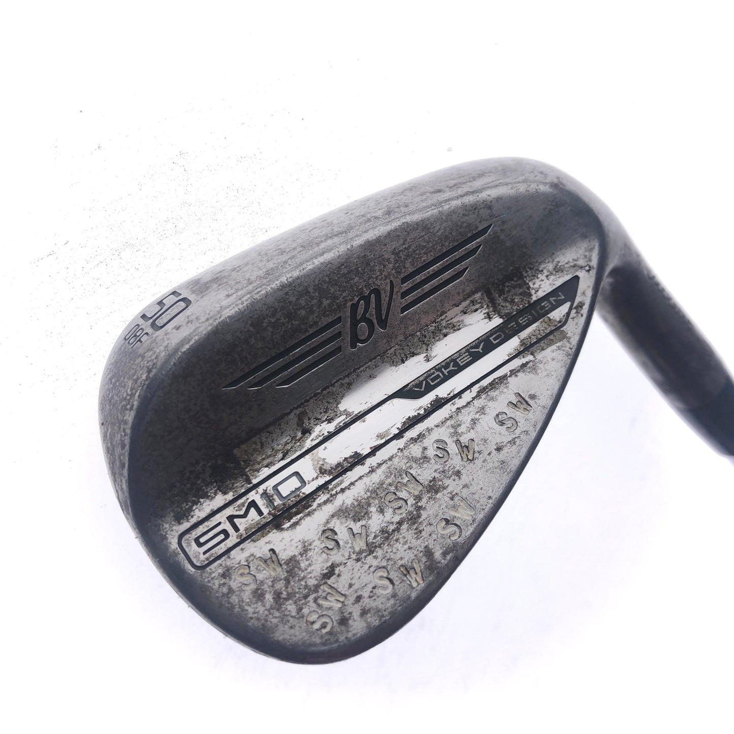 Used Titleist Vokey SM10 Raw Gap Wedge / 50.0 Degrees / Stiff Flex