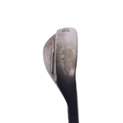 Used Titleist Vokey SM10 Raw Lob Wedge / 58.0 Degrees / Stiff Flex