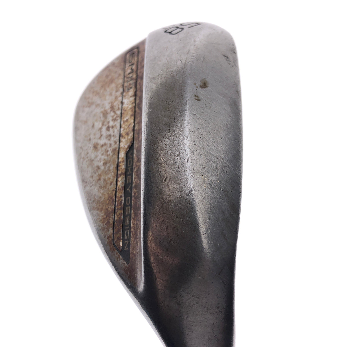 Used Titleist Vokey SM10 Raw Lob Wedge / 58.0 Degrees / X-Stiff Flex