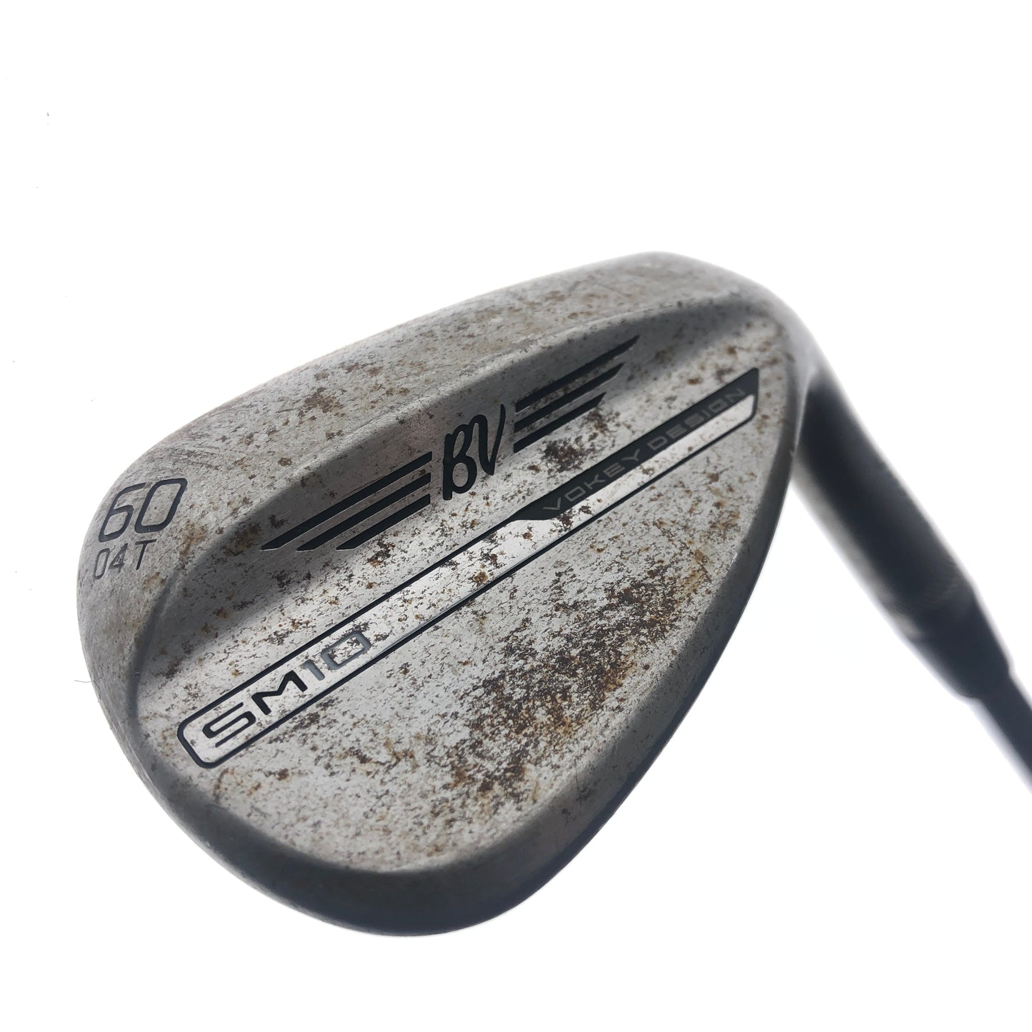 Used Titleist Vokey SM10 Raw Lob Wedge / 60.0 Degrees / Stiff Flex