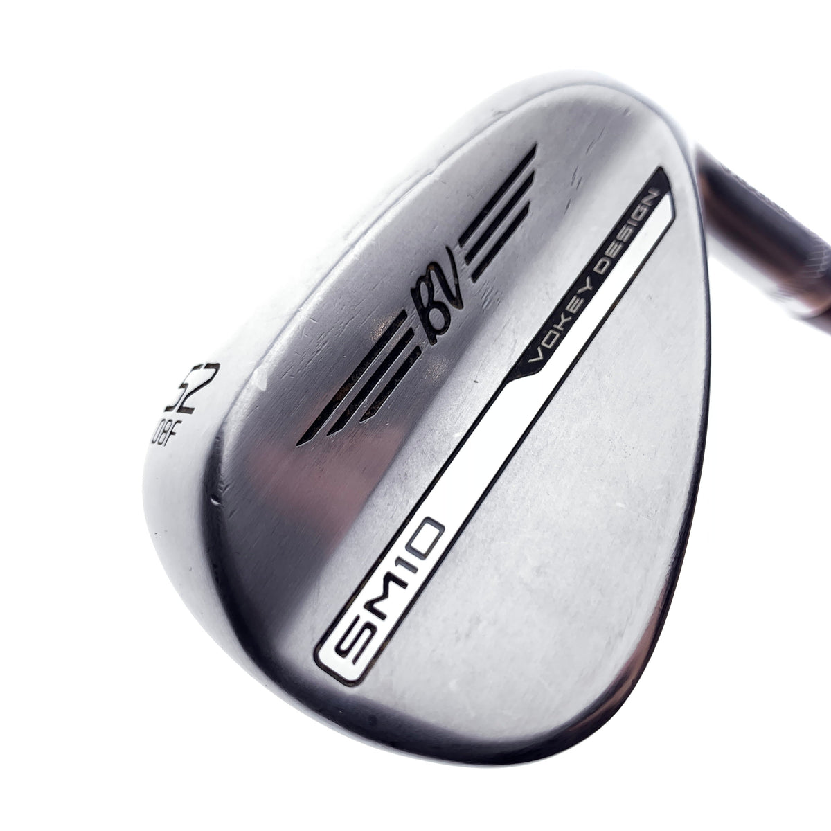 Used Titleist Vokey SM10 Tour Chrome Gap Wedge / 52.0 Degrees / Wedge Flex