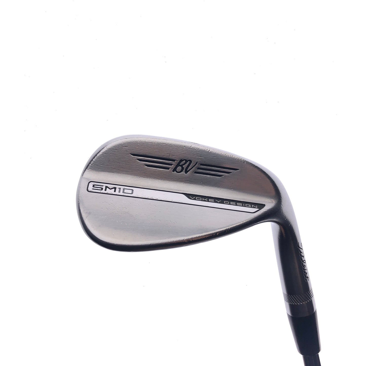Used Titleist Vokey SM10 Tour Chrome Gap Wedge / 52.0 Degrees / Wedge Flex