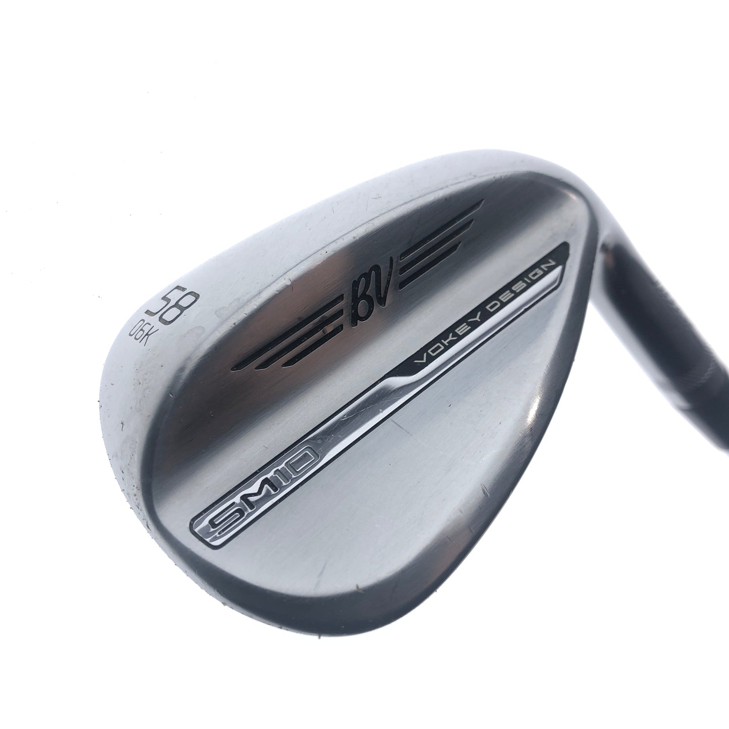 Used Titleist Vokey SM10 Tour Chrome Lob Wedge / 58.0 Degrees / Wedge Flex