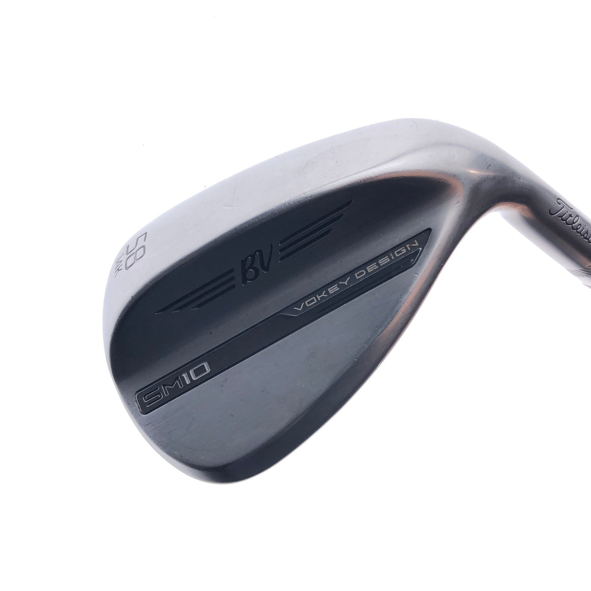 Used Titleist Vokey SM10 Tour Chrome Lob Wedge / 58.0 Degrees / Wedge Flex