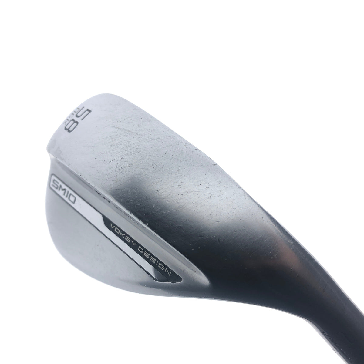Used Titleist Vokey SM10 Tour Chrome Lob Wedge / 58.0 Degrees / Wedge Flex