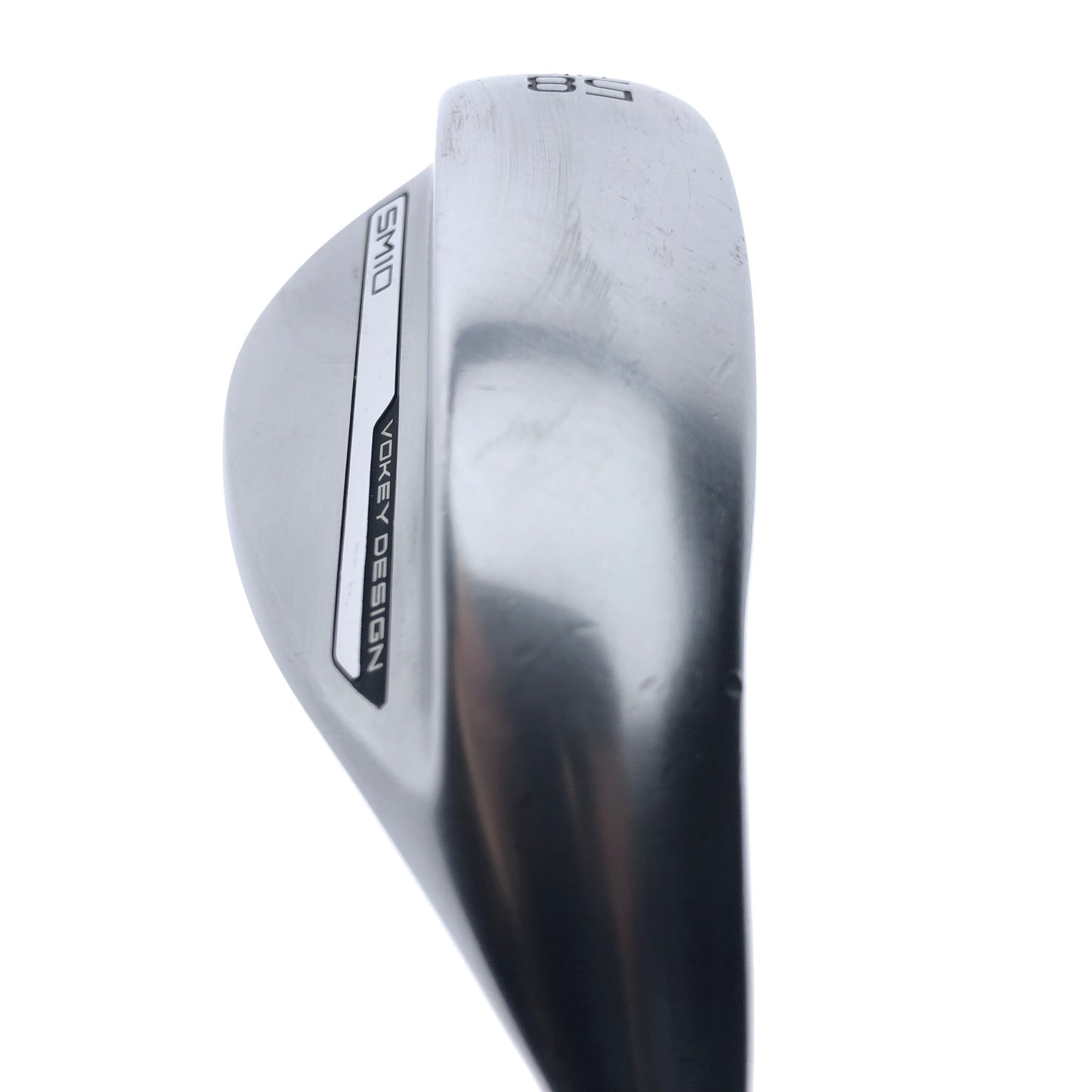 Used Titleist Vokey SM10 Tour Chrome Lob Wedge / 58.0 Degrees / Wedge Flex