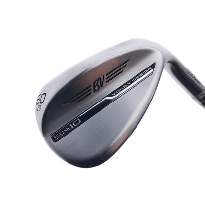 Used Titleist Vokey SM10 Tour Chrome Lob Wedge / 60.0 Degrees / Wedge Flex