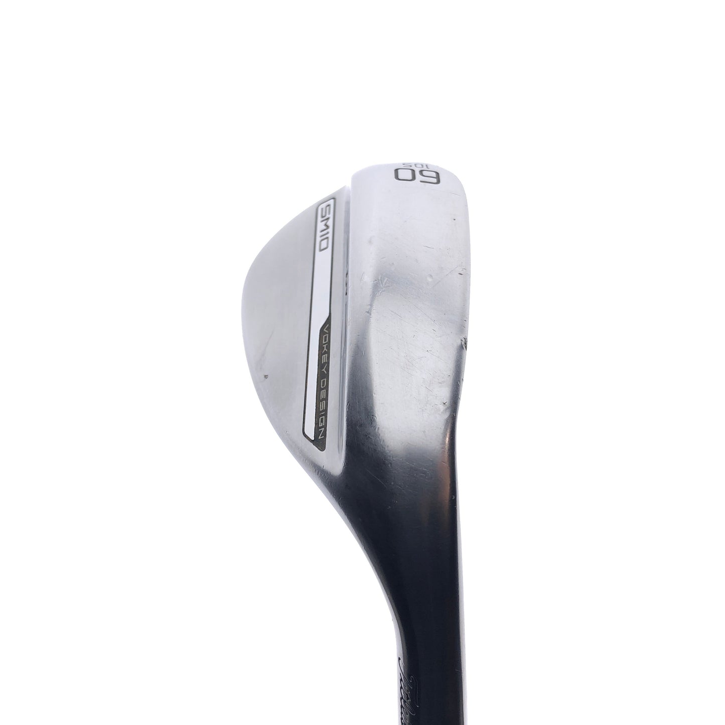 Used Titleist Vokey SM10 Tour Chrome Lob Wedge / 60.0 Degrees / Wedge Flex