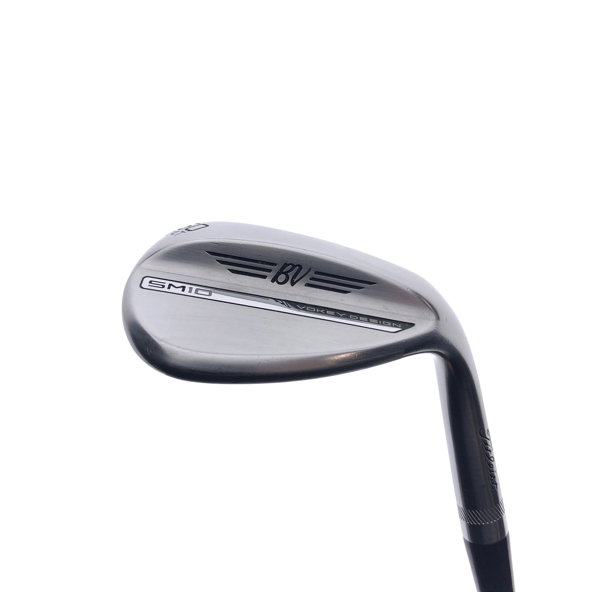 Used Titleist Vokey SM10 Tour Chrome Lob Wedge / 60.0 Degrees / Wedge Flex
