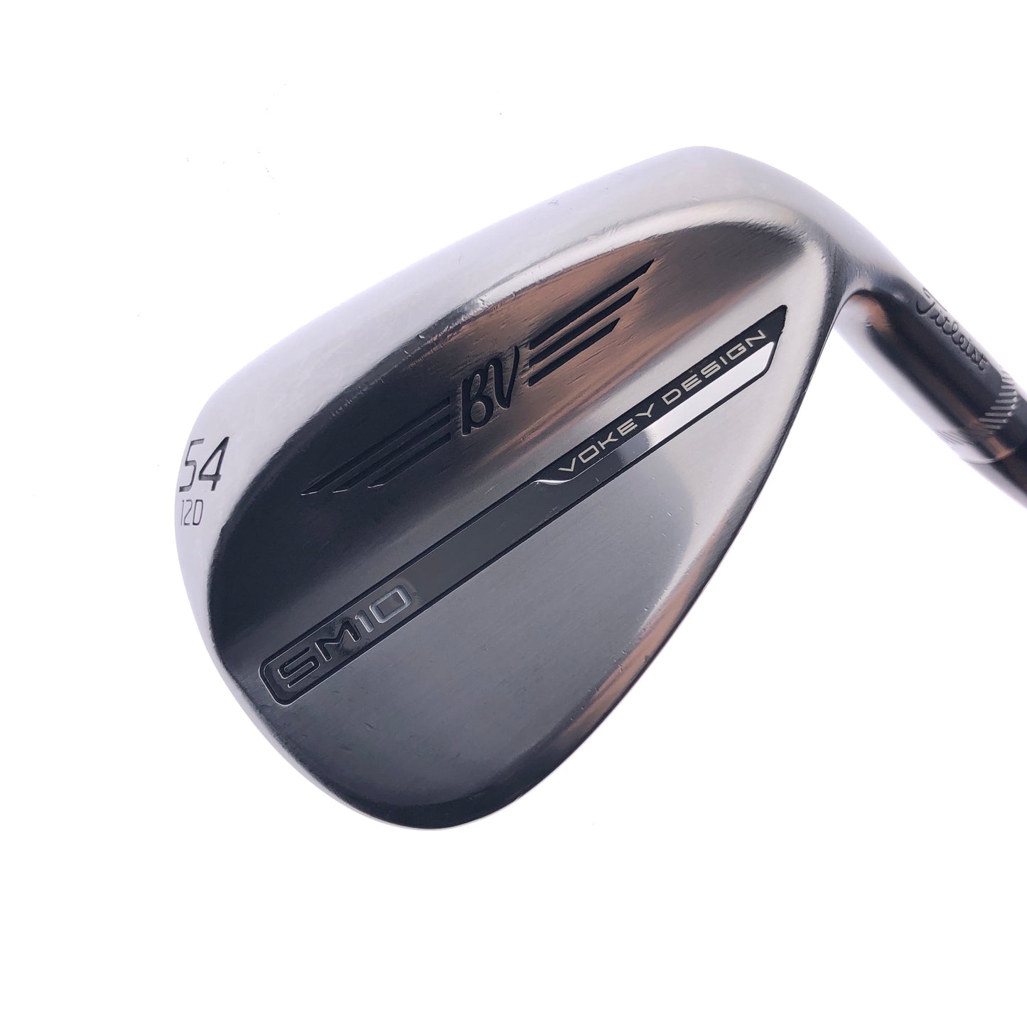 Used Titleist Vokey SM10 Tour Chrome Sand Wedge / 54.0 Degrees / Stiff Flex