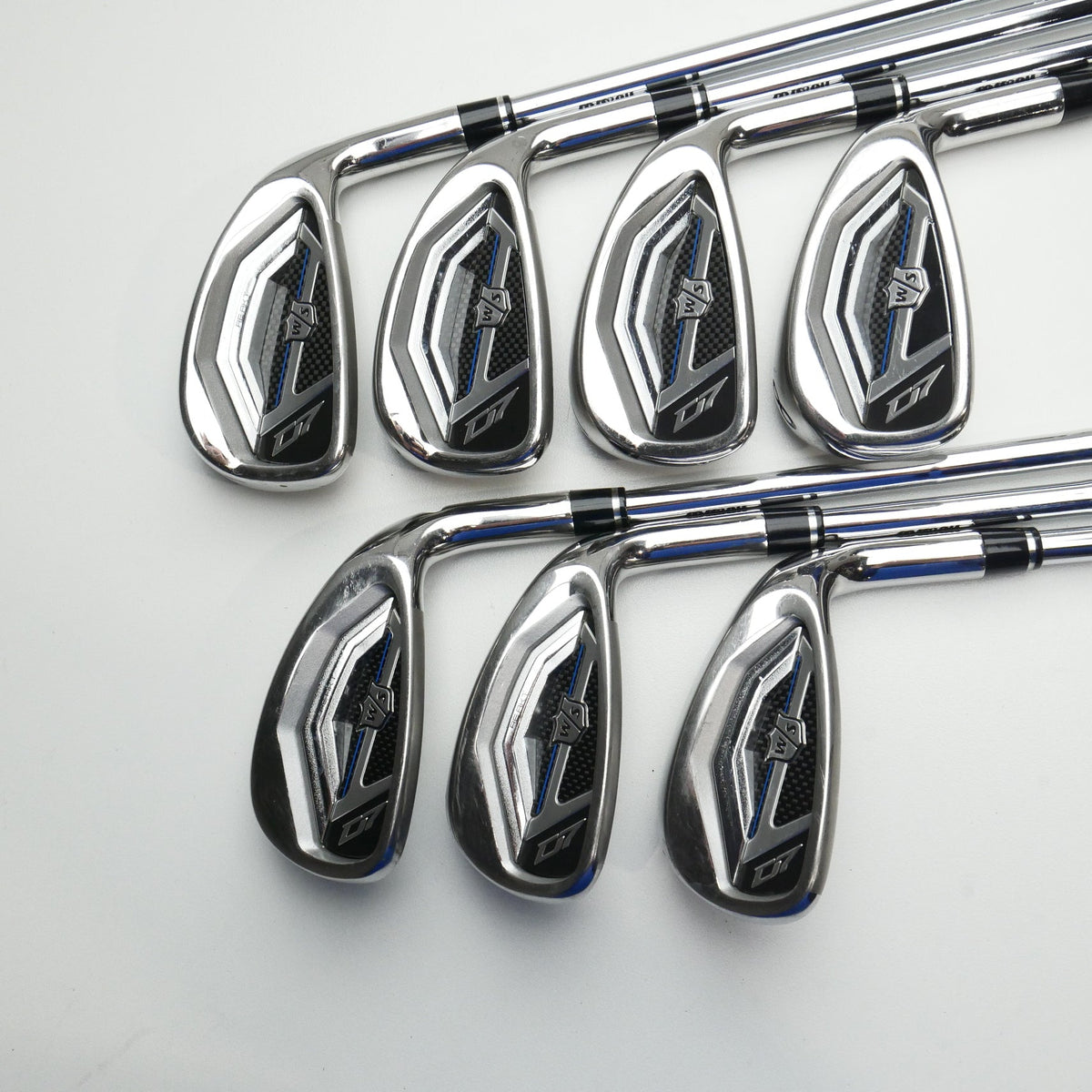 Used Wilson D7 Iron Set / 5 - PW + GW / Stiff Flex