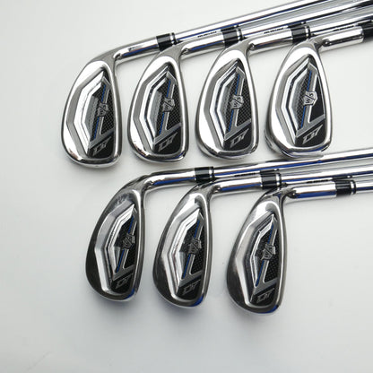 Used Wilson D7 Iron Set / 5 - PW + GW / Stiff Flex