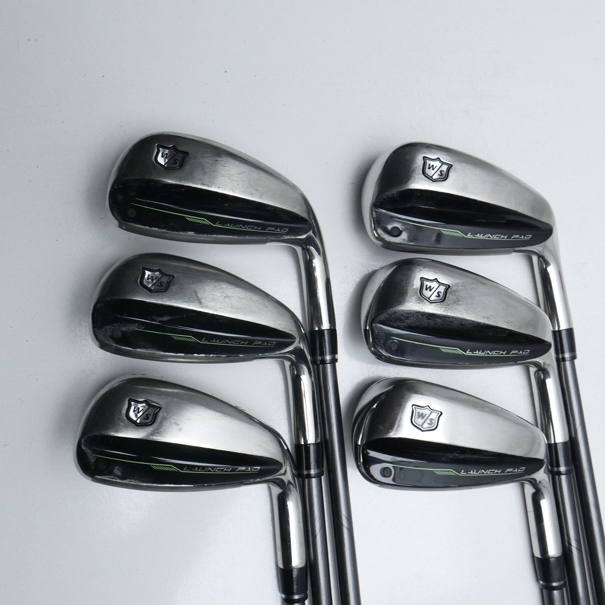 Used Wilson Launch Pad 2022 Iron Set / 5 - PW / Regular Flex