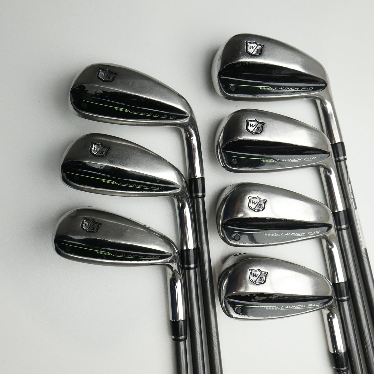 Used Wilson Launch Pad 2022 Iron Set / 5 - SW / Regular Flex