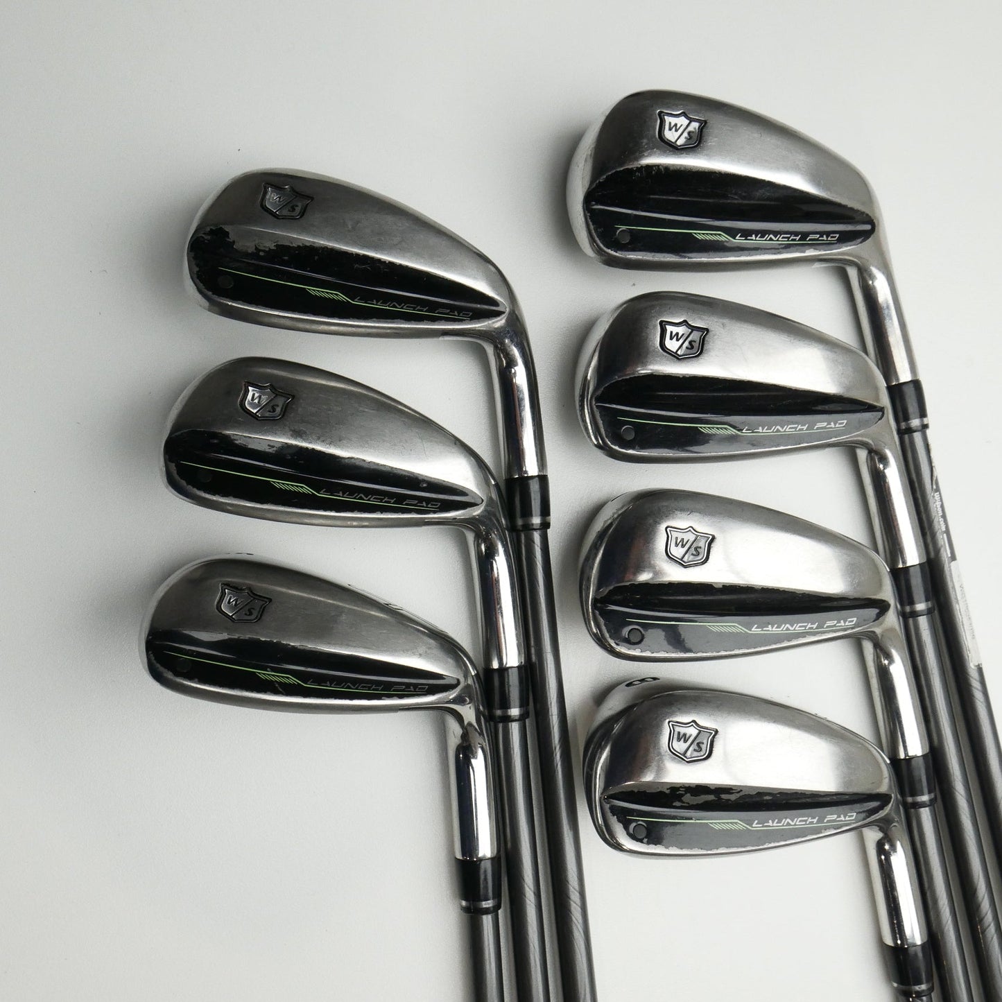 Used Wilson Launch Pad 2022 Iron Set / 5 - SW / Regular Flex