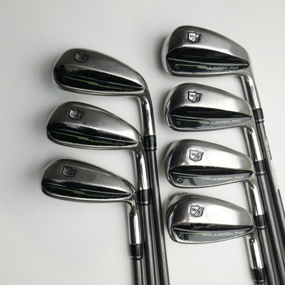 Used Wilson Launch Pad 2022 Iron Set / 5 - SW / Regular Flex