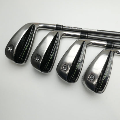 Used Wilson Launch Pad 2022 Iron Set / 5 - SW / Regular Flex