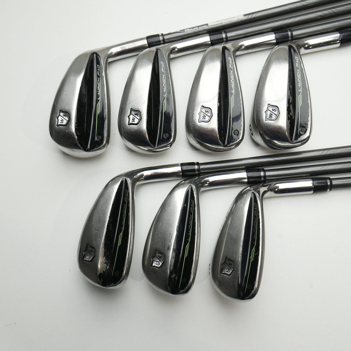 Used Wilson Launch Pad 2022 Iron Set / 5 - SW / Regular Flex