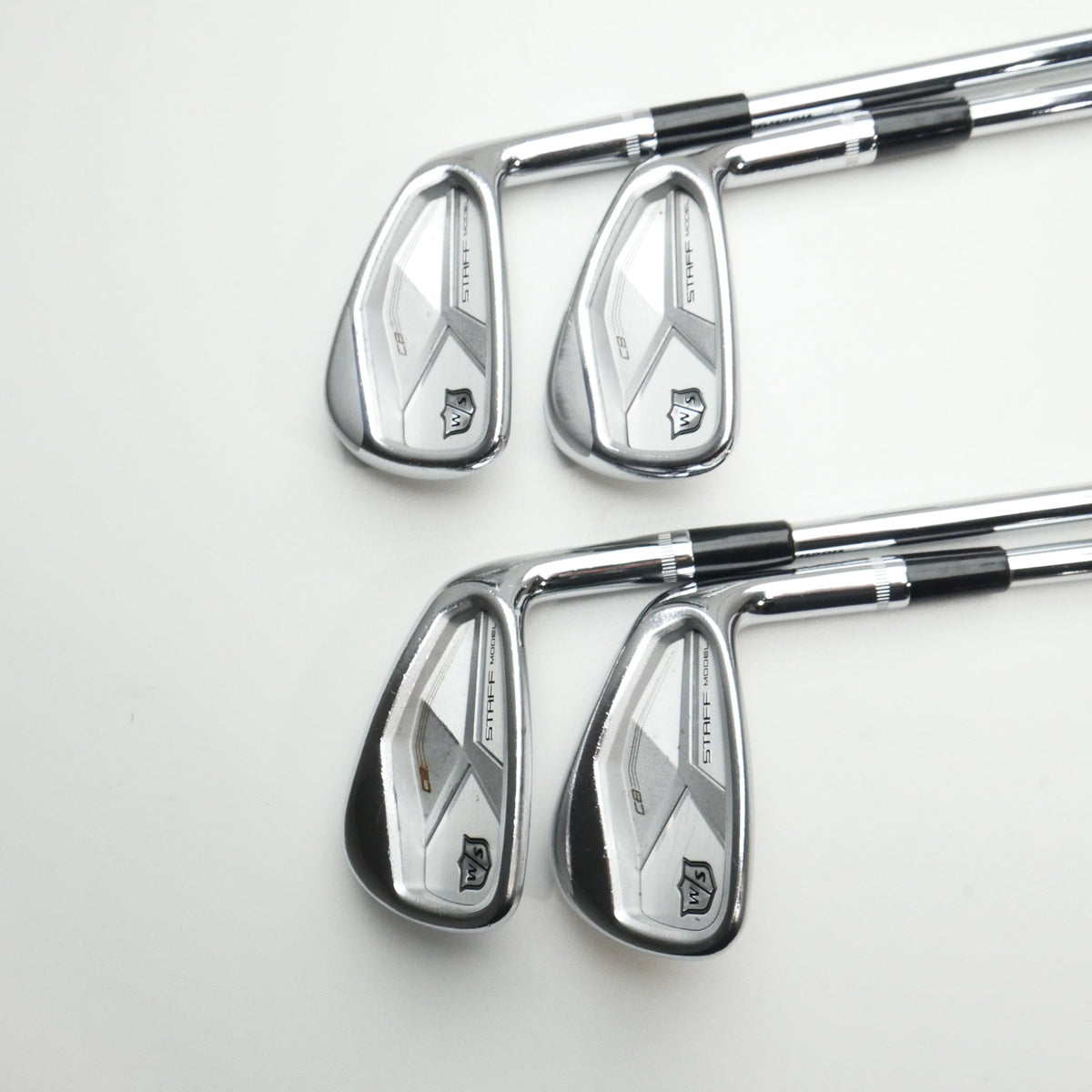 Used Wilson Staff Model CB Iron Set / 6 - 9 Iron / Stiff Flex
