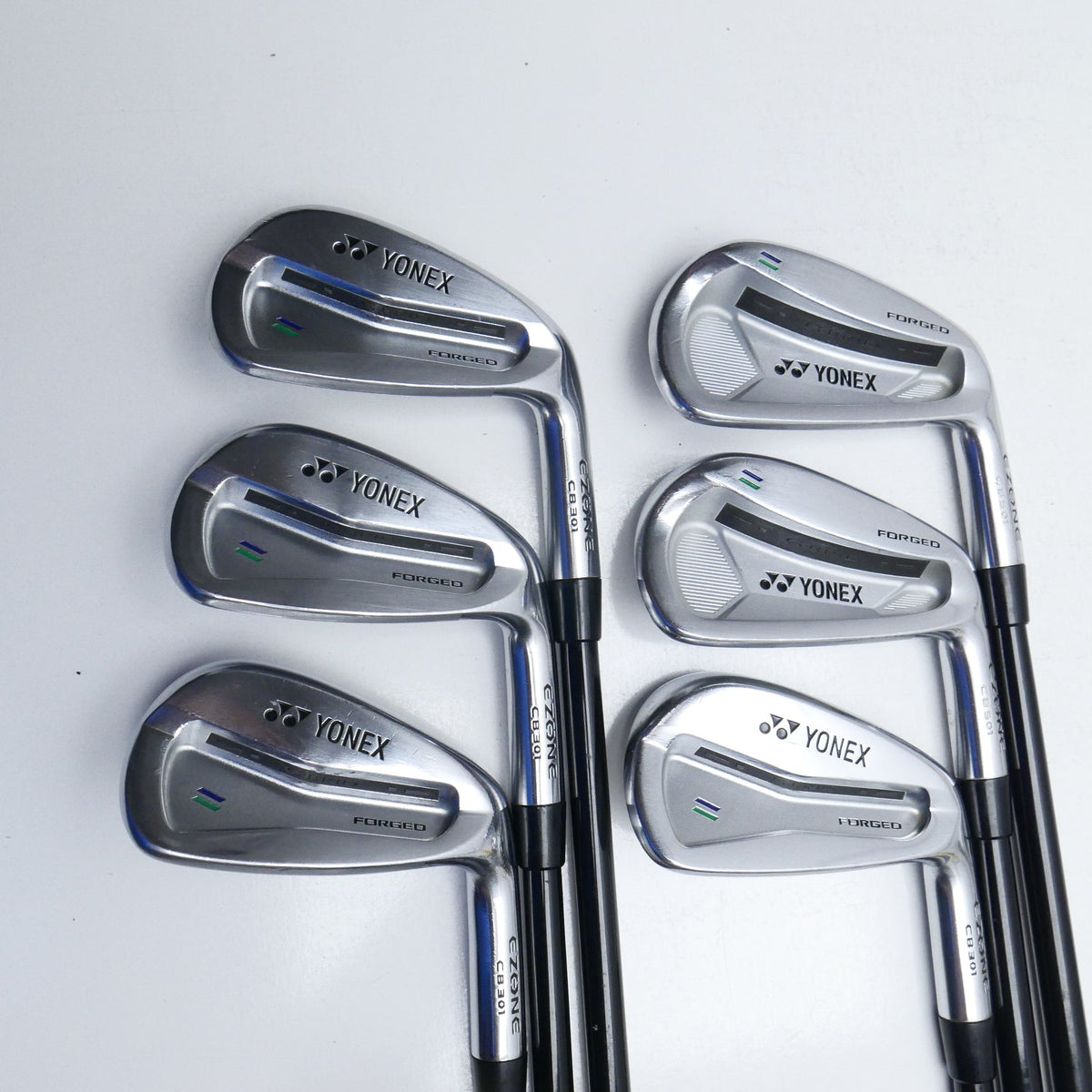 Used Yonex EZONE Forged CB 301 & 501 Combo Iron Set / 5 - PW / TX Flex