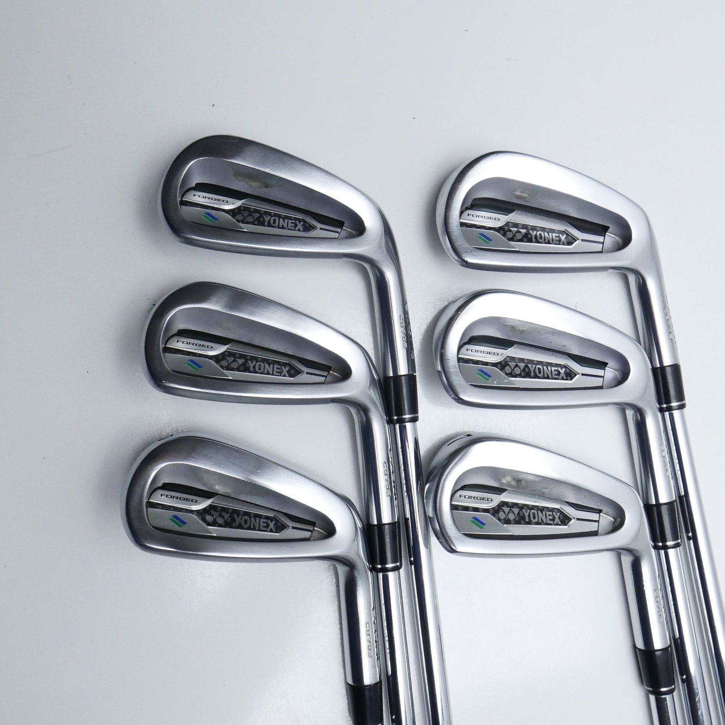 Used Yonex Ezone Forged CB 702 Iron Set / 5 - PW / Stiff Flex